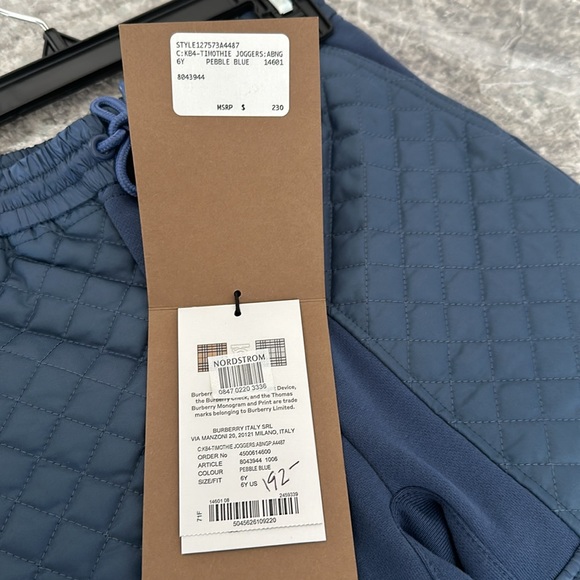 BURBERRY Boys Timothie Joggers - Picture 3 of 5